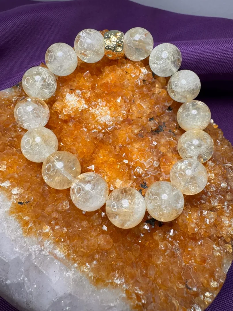 Bolluk Bereket Anahtarı Sitrin Bileklik - 2