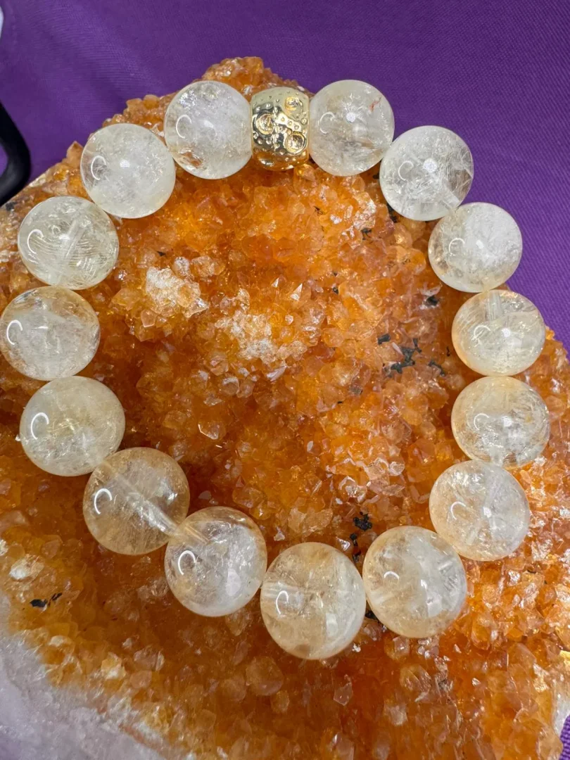 Bolluk Bereket Anahtarı Sitrin Bileklik - 3