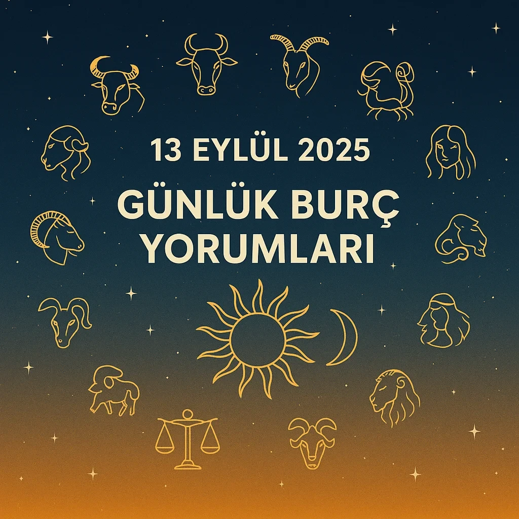 13 Eylül 2025 Günlük Burç Yorumları: Gökyüzü Dengeleri ve Burçlara Etkileri