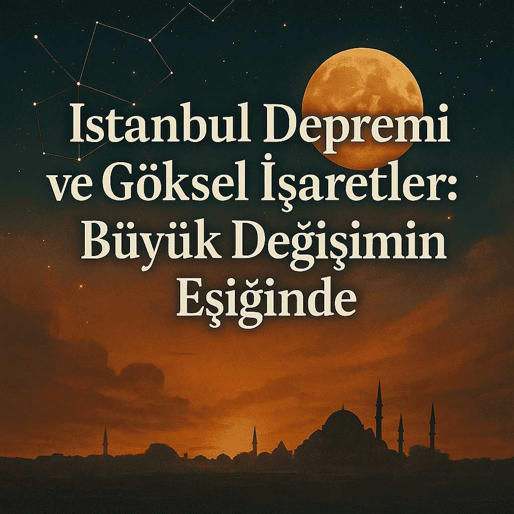 İstanbul Depremi 2025-2026 Astrolojik Kehanetler ve Büyük Dönüşüm Rehberi