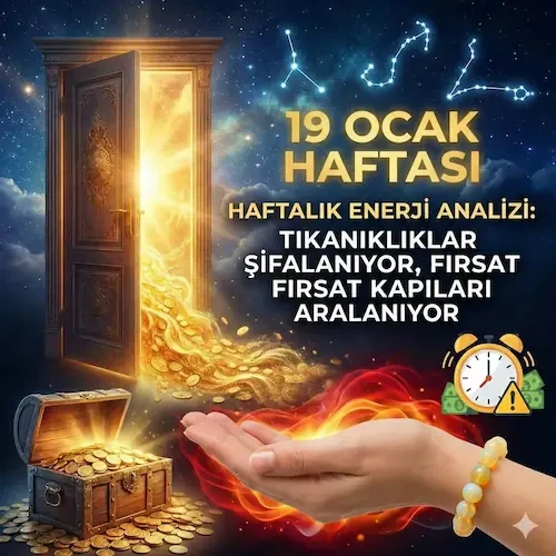 19 Ocak Haftası Tıkanıklıklar Şifalanıyor, Fırsat Kapıları Aralanıyor