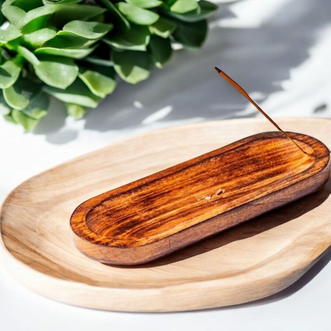 Ahşap Oval Tütsülük - 