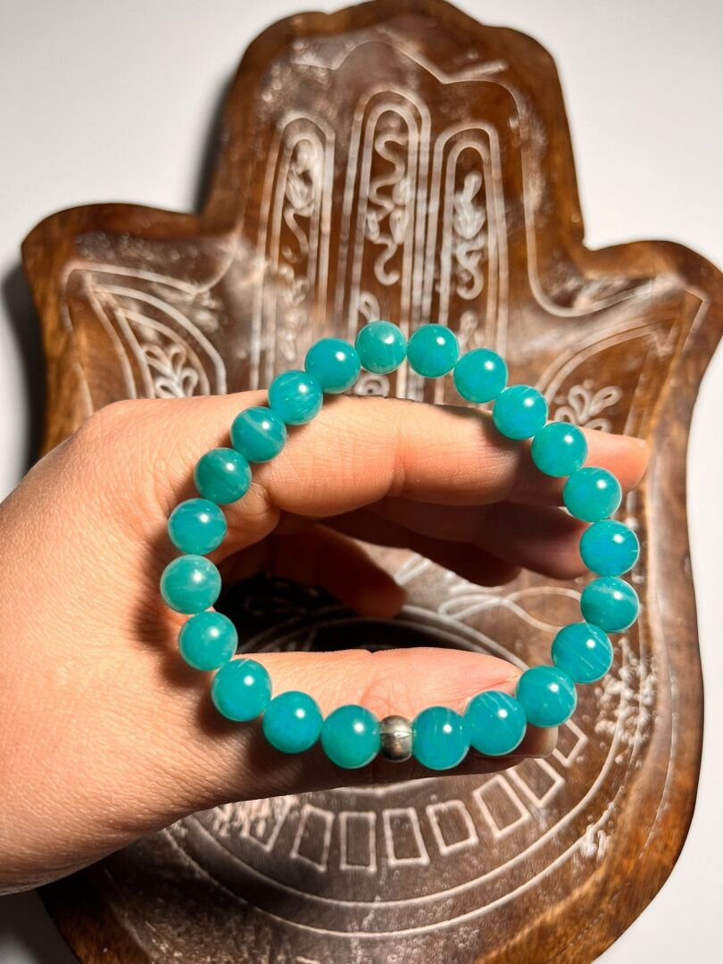 Amazonit Taşı Bileklik 8mm - 2