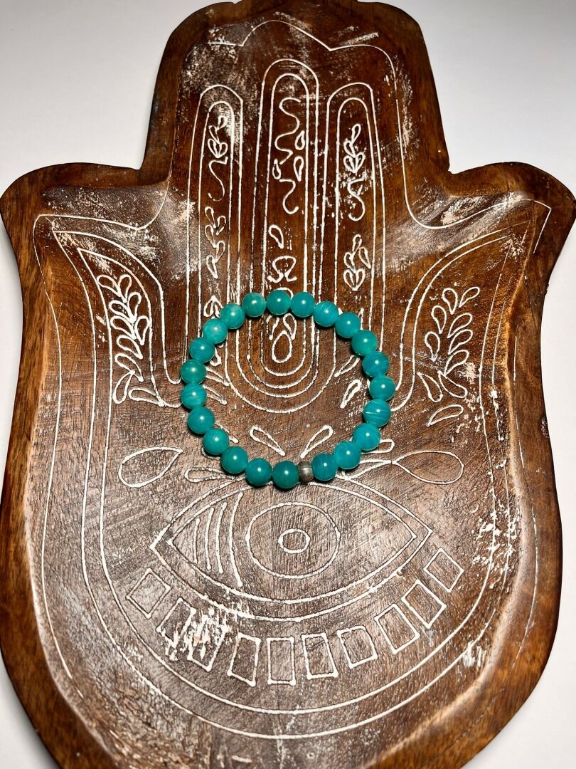 Amazonit Taşı Bileklik 8mm - 3