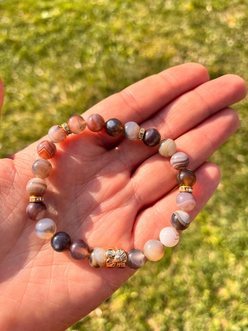 Botswana Akik Bileklik - 3