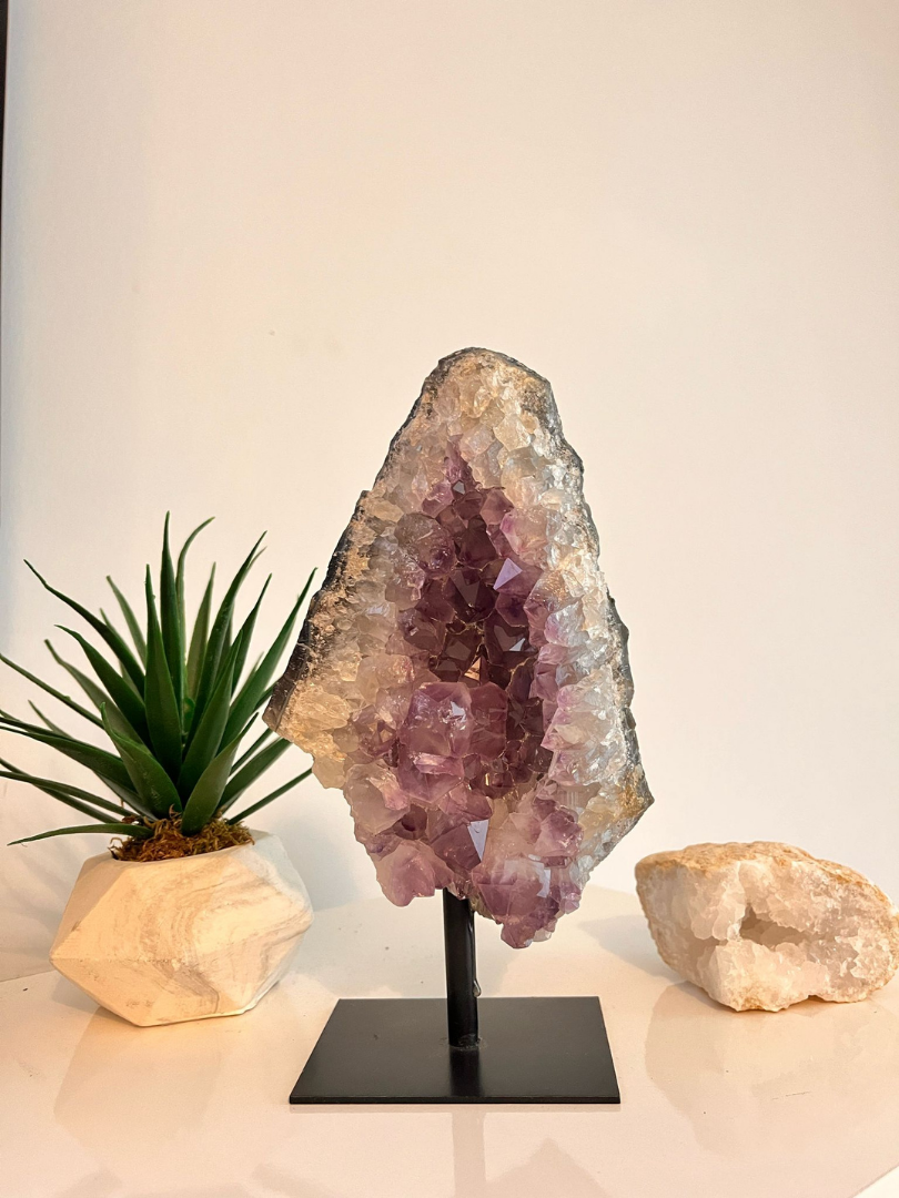 Büyük Ametist Kütle | Spiritüel Temizlik ve Ruhsal Koruma Taşı - 1