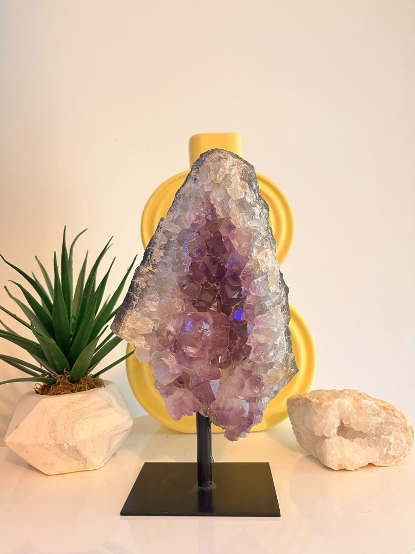 Büyük Ametist Kütle | Spiritüel Temizlik ve Ruhsal Koruma Taşı - 3