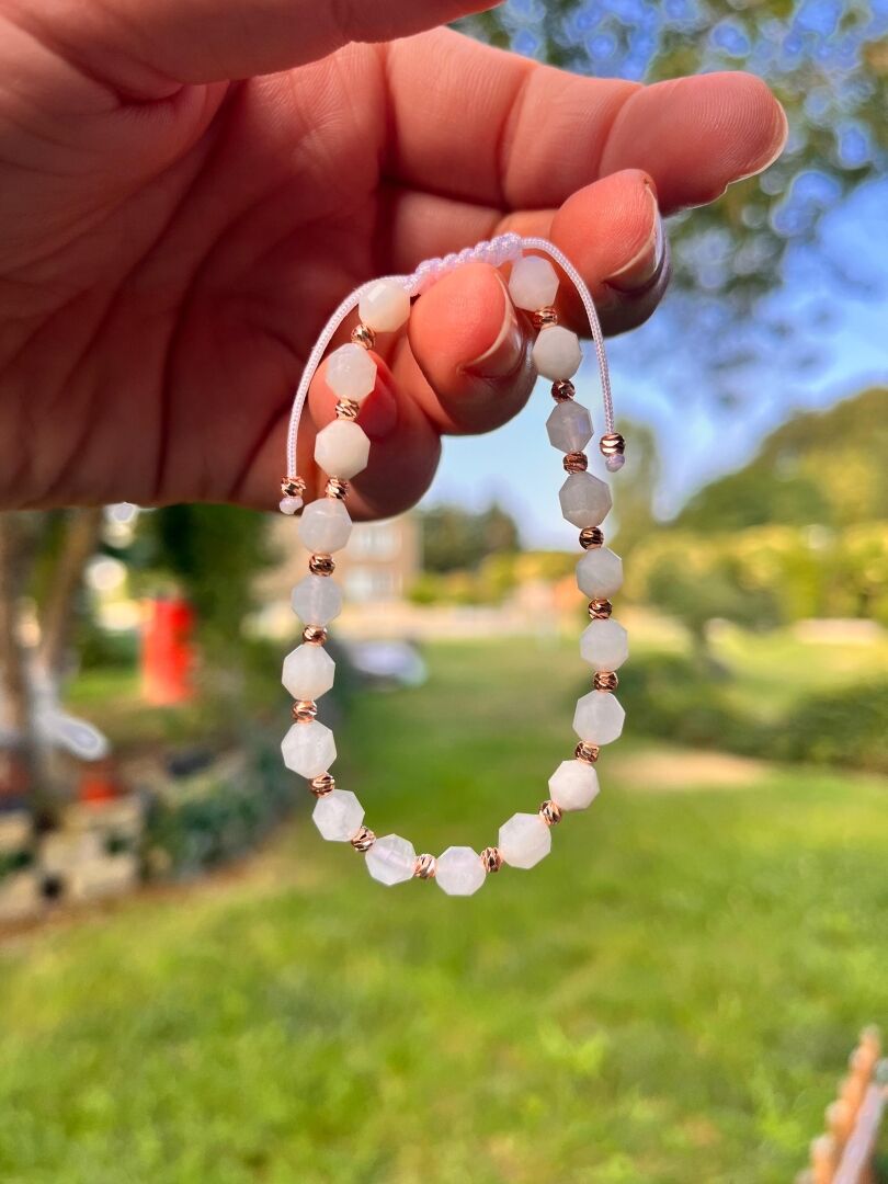 Dişil Enerji Taşı (Lunar) - Ayarlanabilir Bileklik - 4