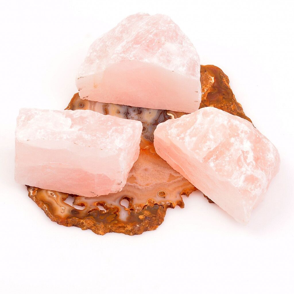 Büyük Boy Ham Pembe Kuvars - 