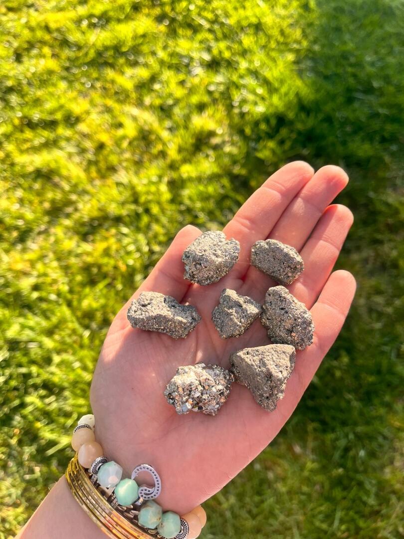 Ham Pirit Taşı 3lü Set - 1