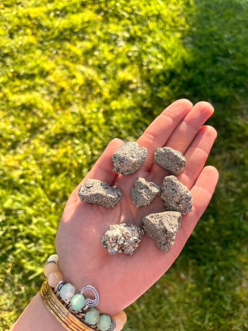 Ham Pirit Taşı 3lü Set - 