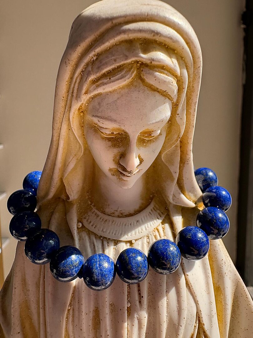 Hz Meryem'in Taşı-Lapis Lacivert Taşı - 4