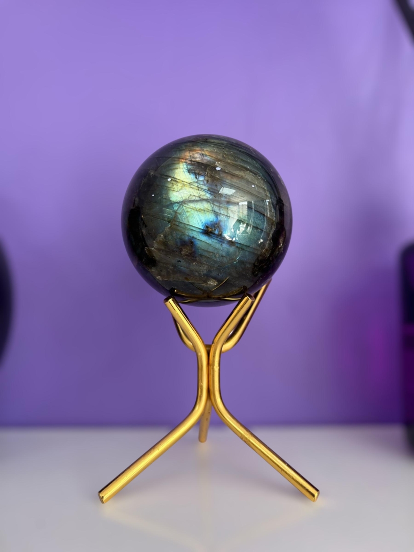 Küre Labradorit Standlı - 1