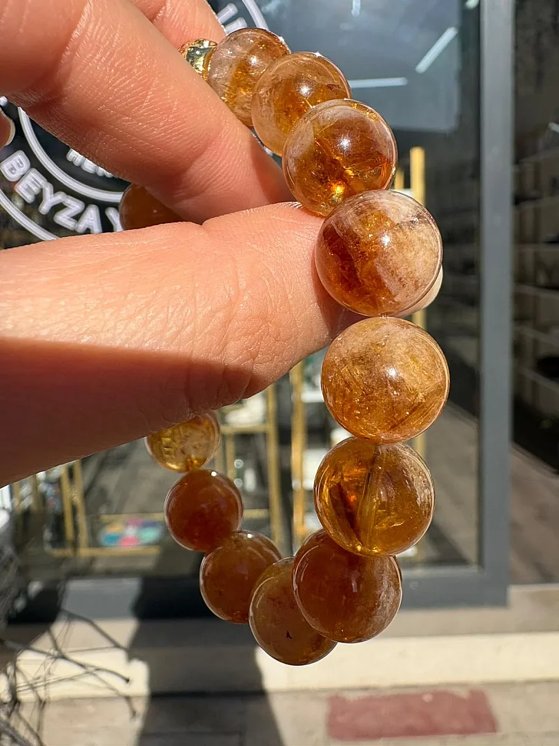 Sitrin Küre Bileklik - A++ - 4