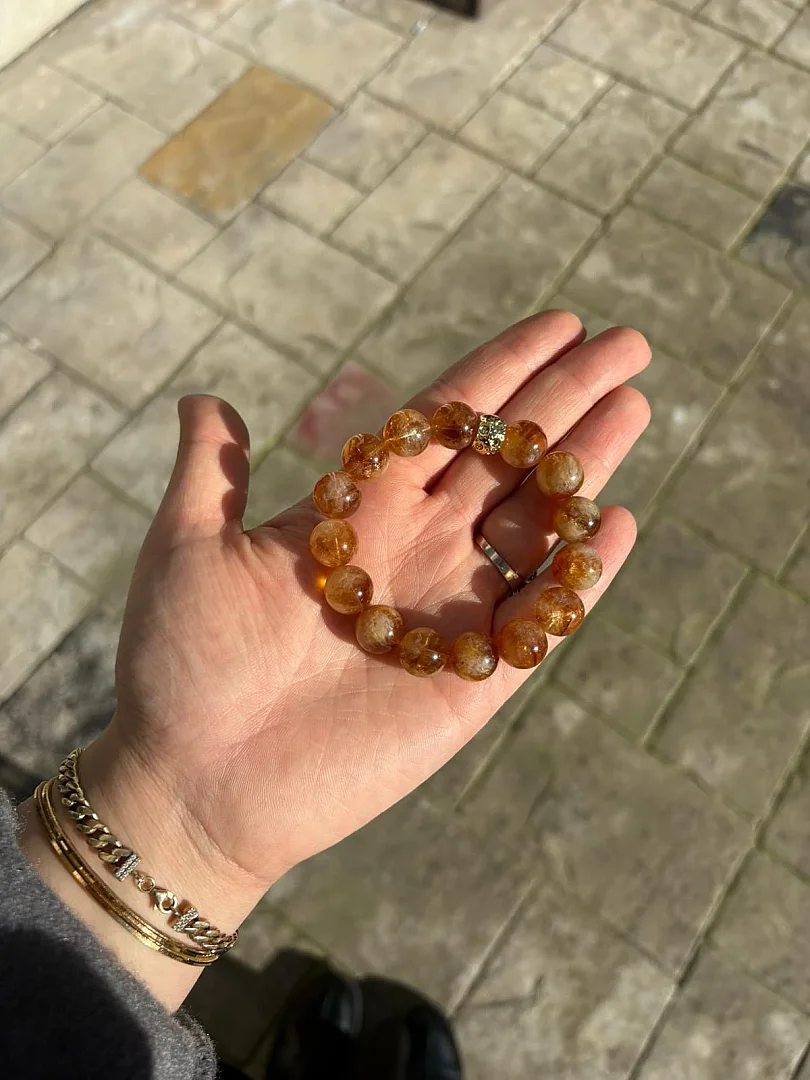 Sitrin Küre Bileklik - A++ - 5