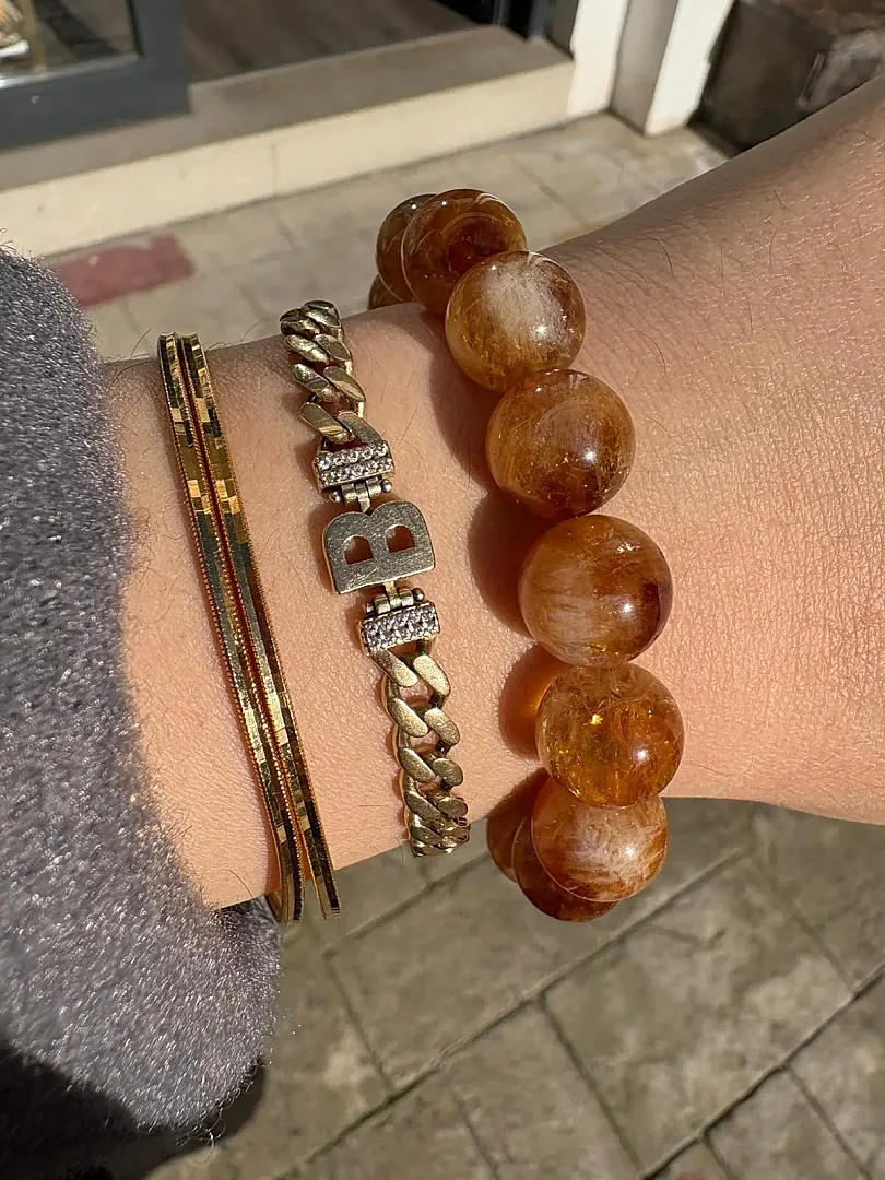 Sitrin Küre Bileklik - A++ - 7