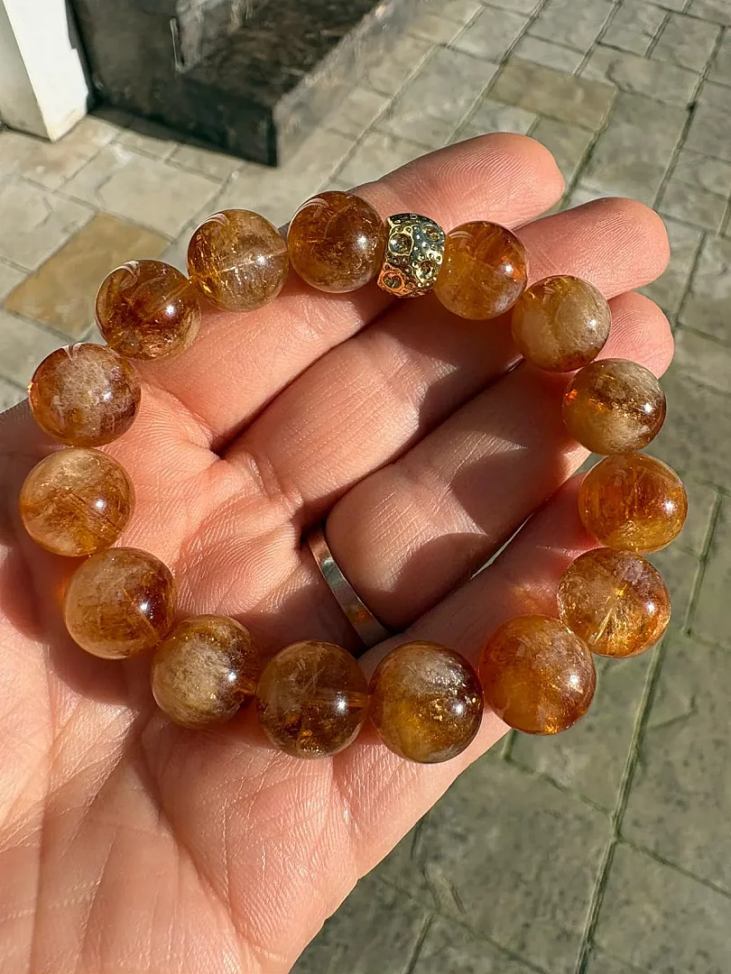 Sitrin Küre Bileklik - A++ - 2