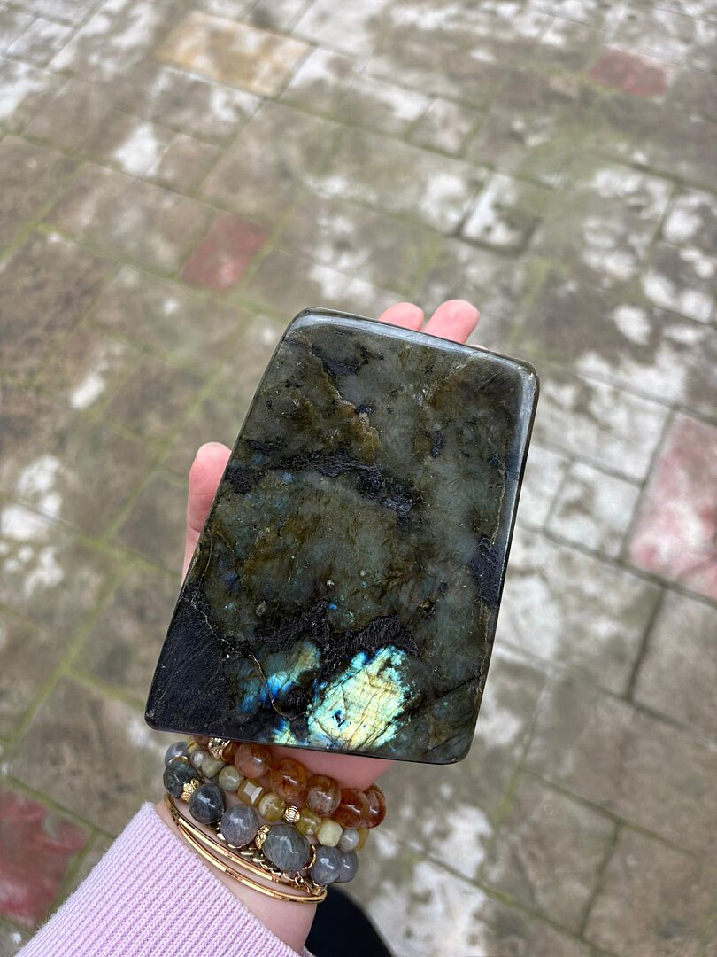 Labradorit Kütle- 1 KG - 2