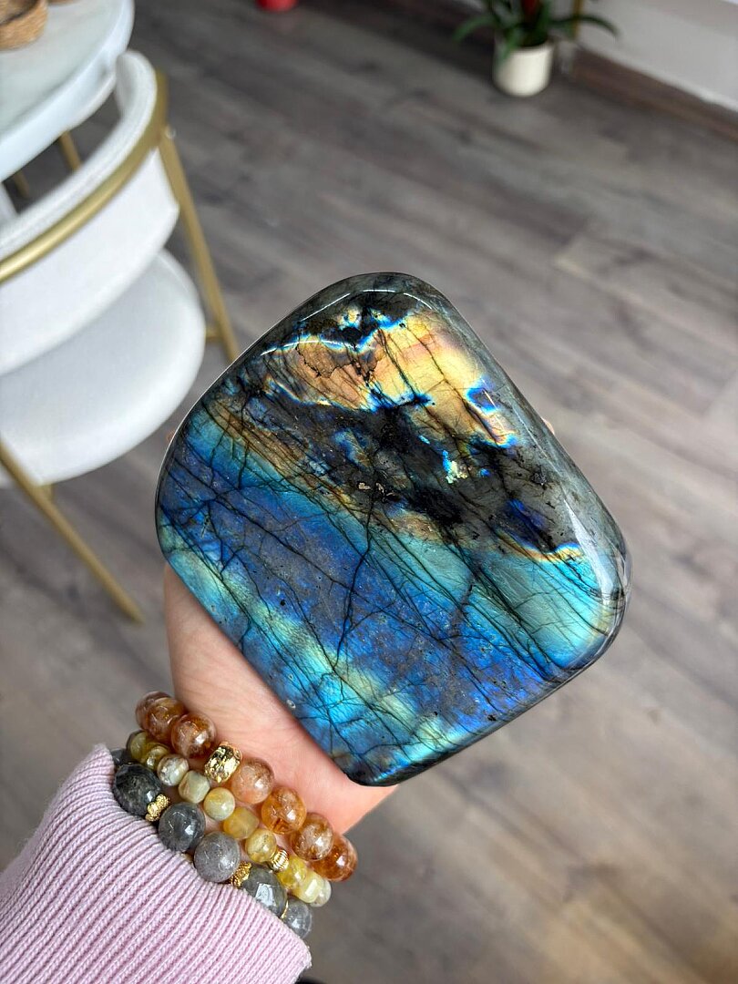 Labradorit Kütle-1,5 KG - 1