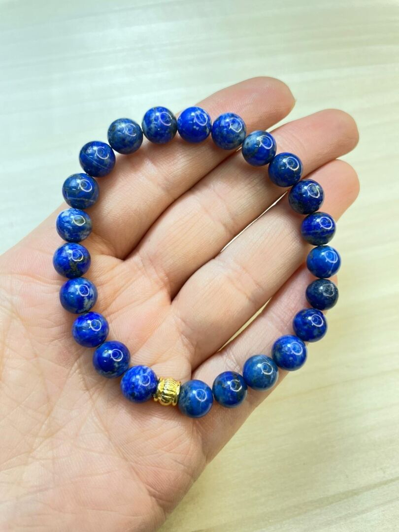 Lapis Lazuli A+ Bileklik - 2