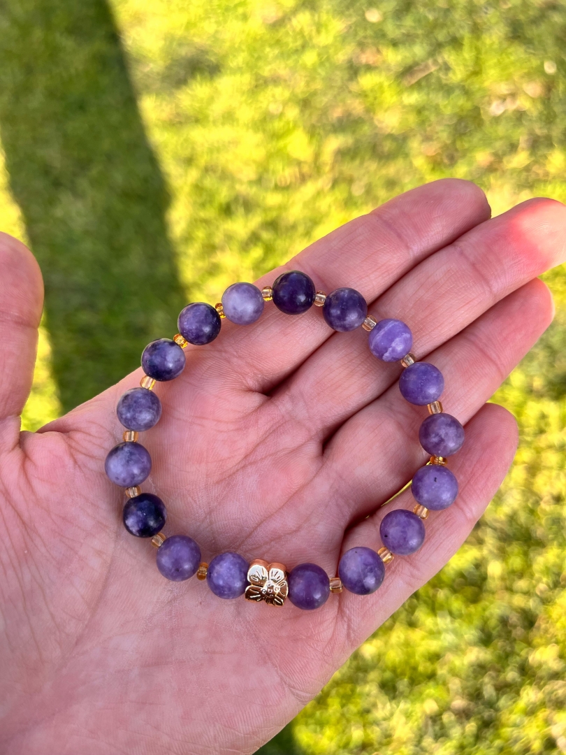 Lepidolit Bileklik - 2