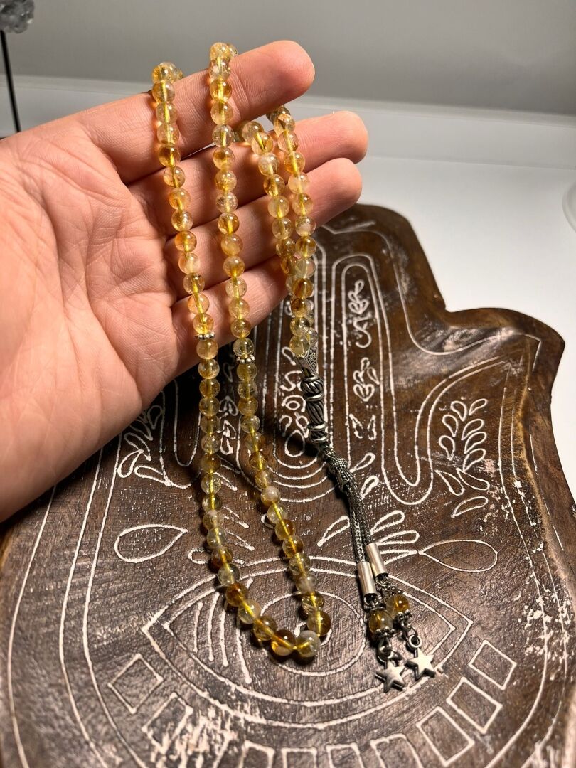 Sitrin Taşı Tesbih Uzun - 2