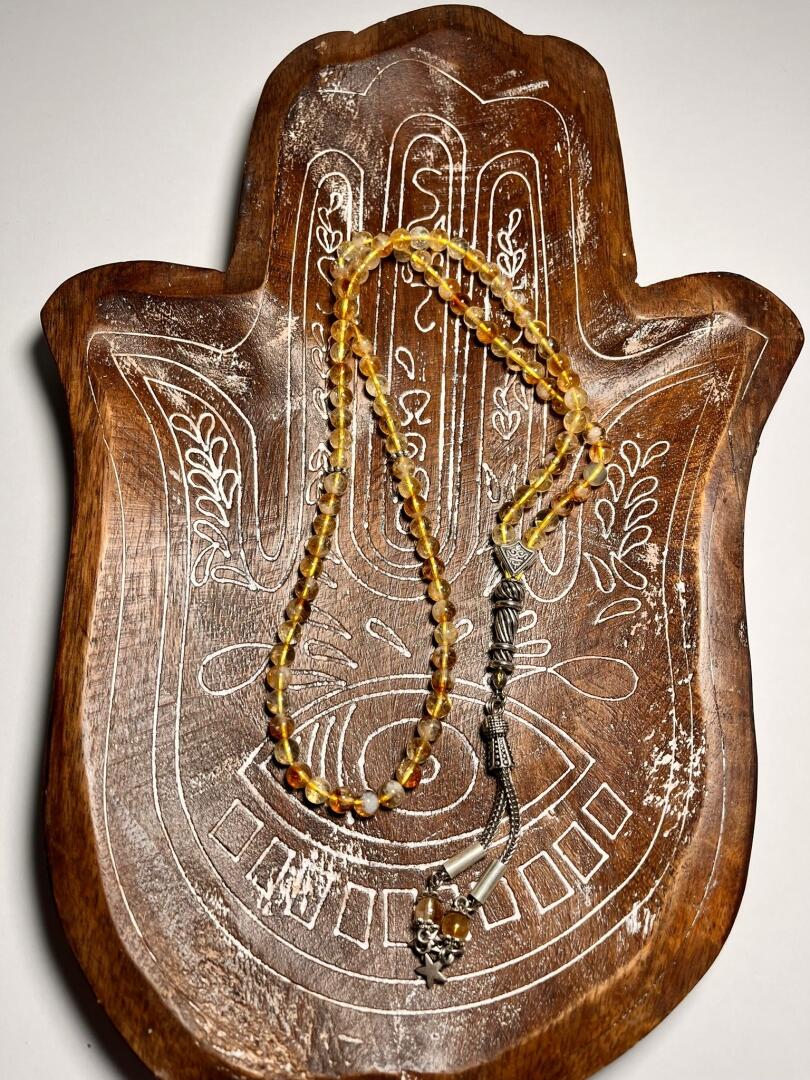 Sitrin Taşı Tesbih Uzun - 4