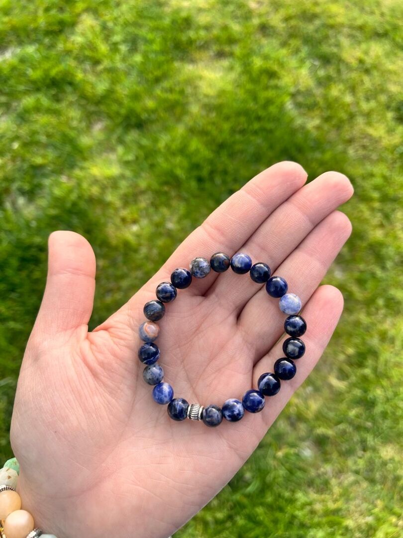 Sodalit Taşı Bileklik - 